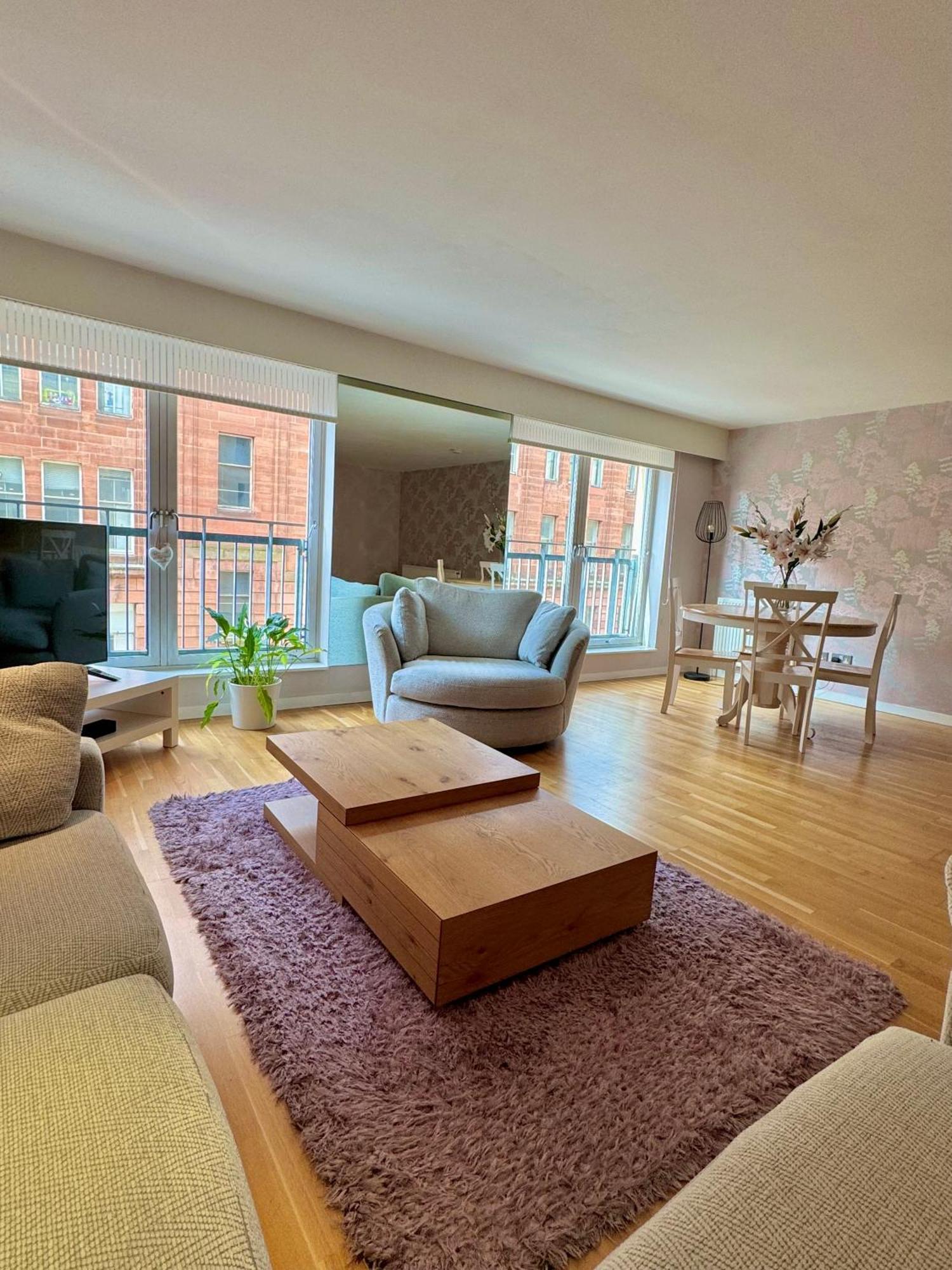 Merchant City Luxury 2 Bedroom Apartment With Secure Parking Available On Request Глазго Екстер'єр фото